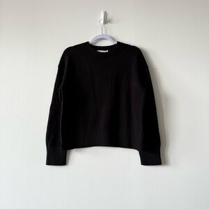 NWT Everlane The Boxy Sweater in Everyday Cotton Size XS